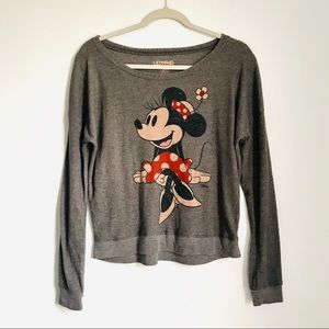 American Eagle Disney Minnie Mouse Lightweight Pullover Sweatshirt XS